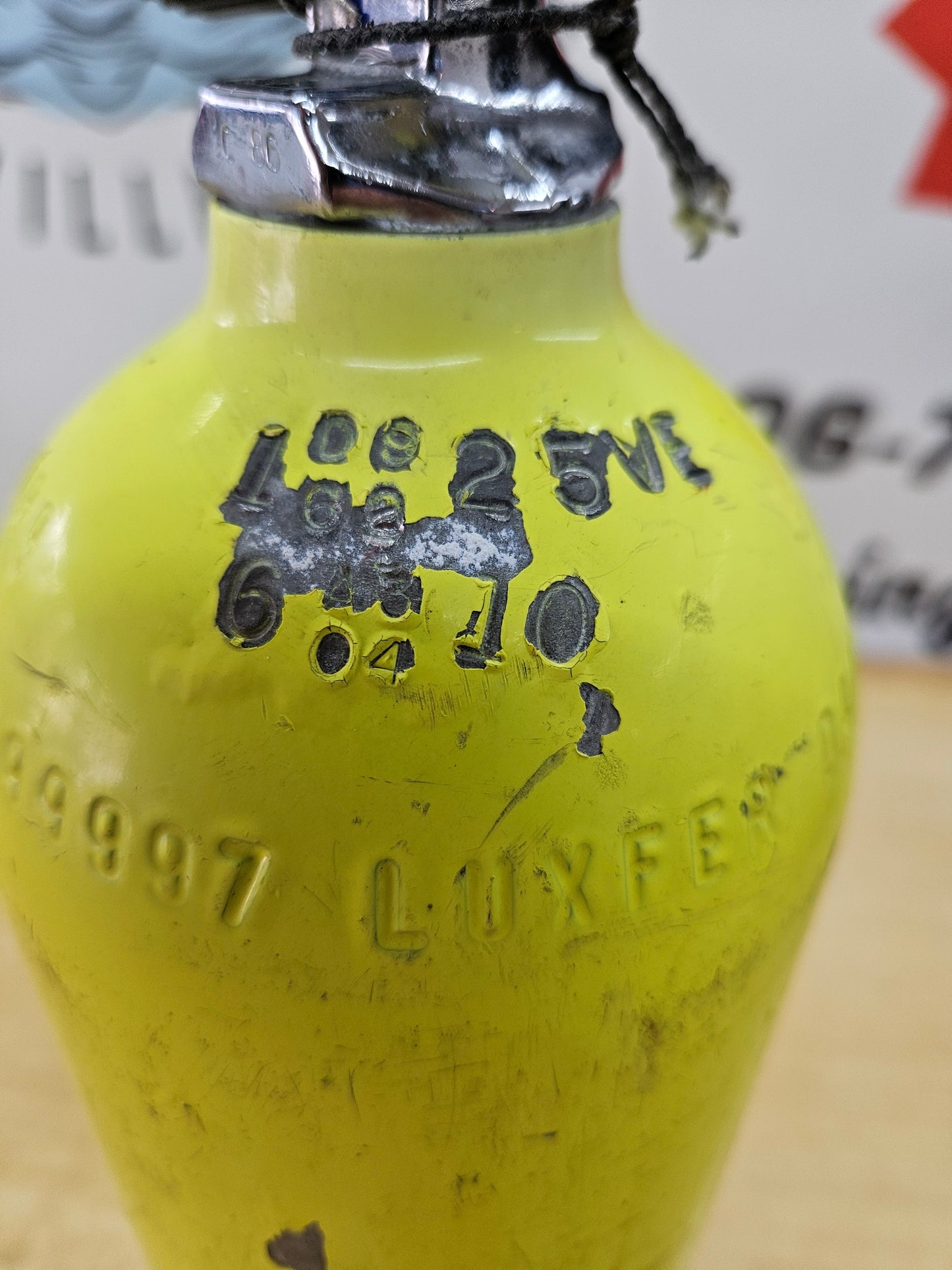 Aluminum 14 Inflation Bottle