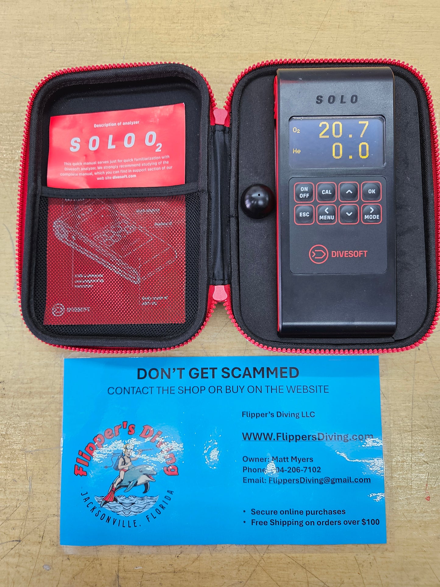 Divesoft Solo Trimix Analyzer