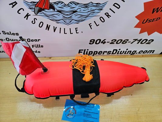 Diver's Torpedo Flag and Float