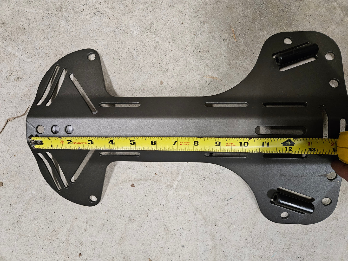 Highland Travel Aluminum Backplate (used)