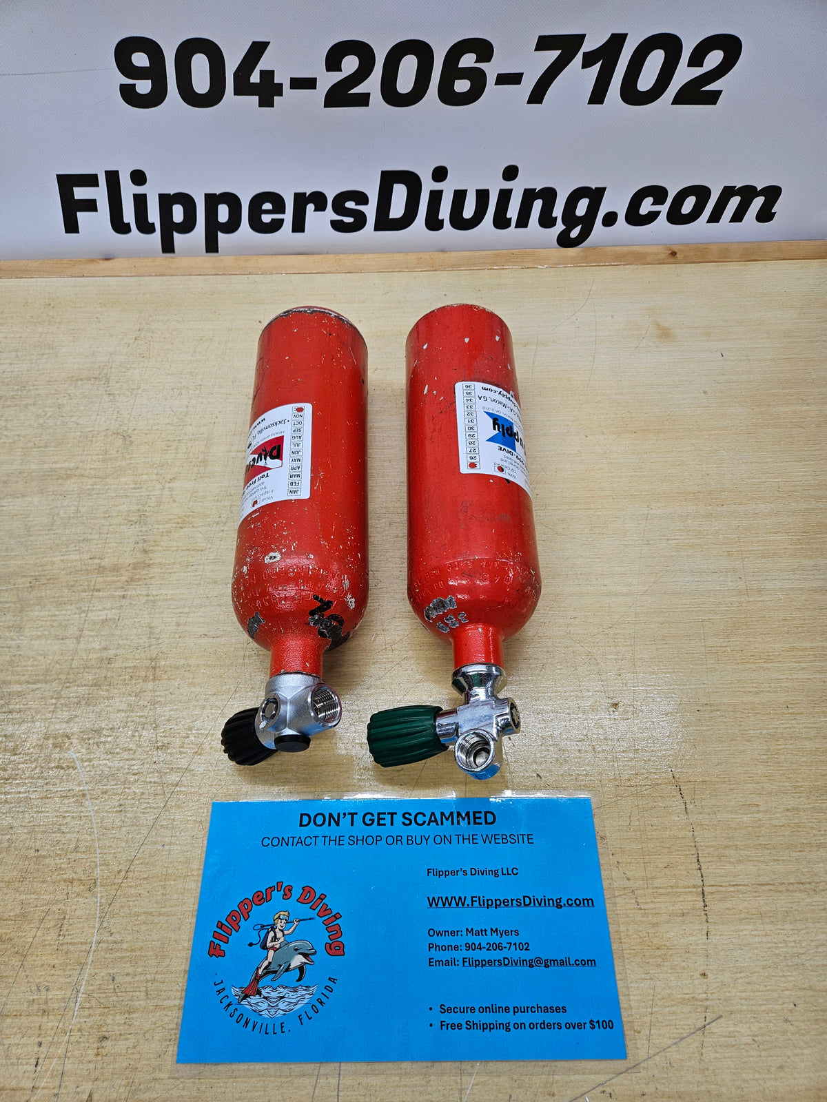 OMS 2 Liter Cylinders