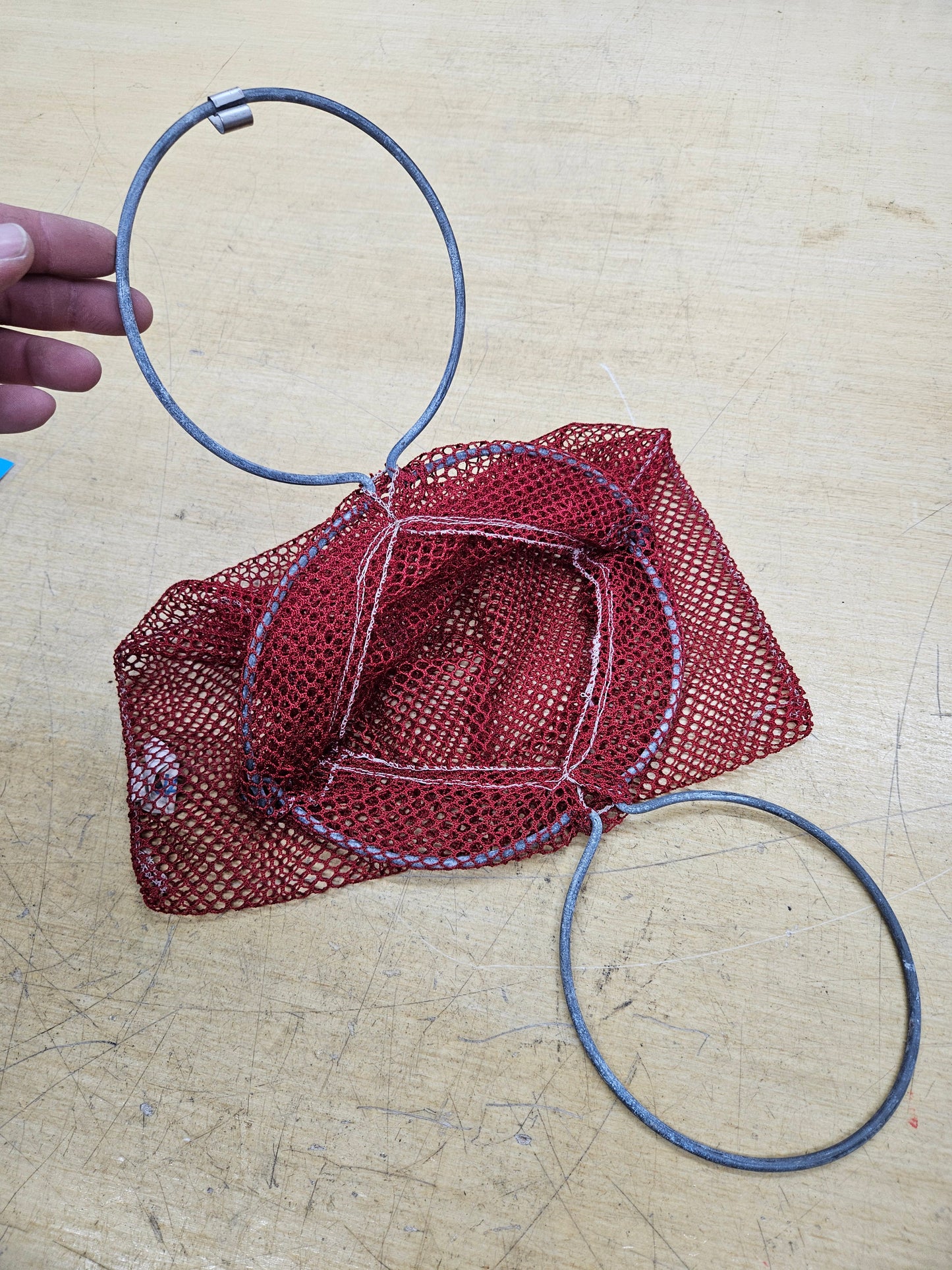Wire Rim Mesh Game Bag