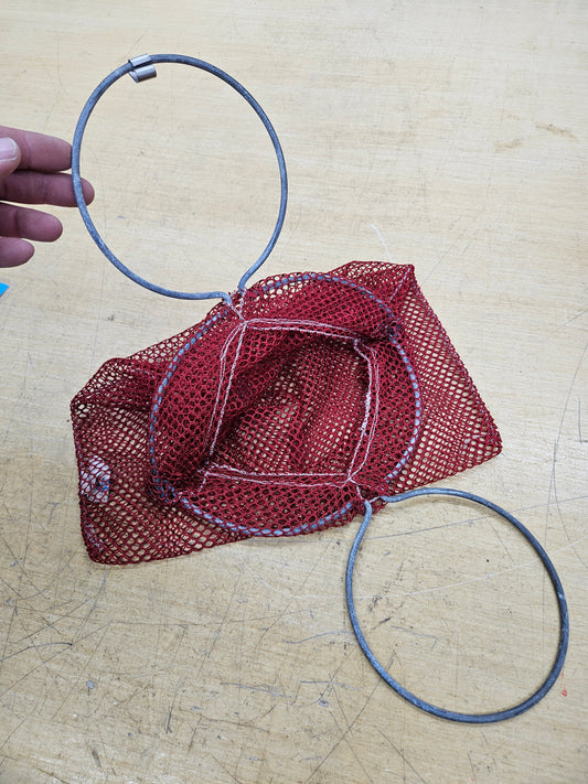 Wire Rim Mesh Game Bag