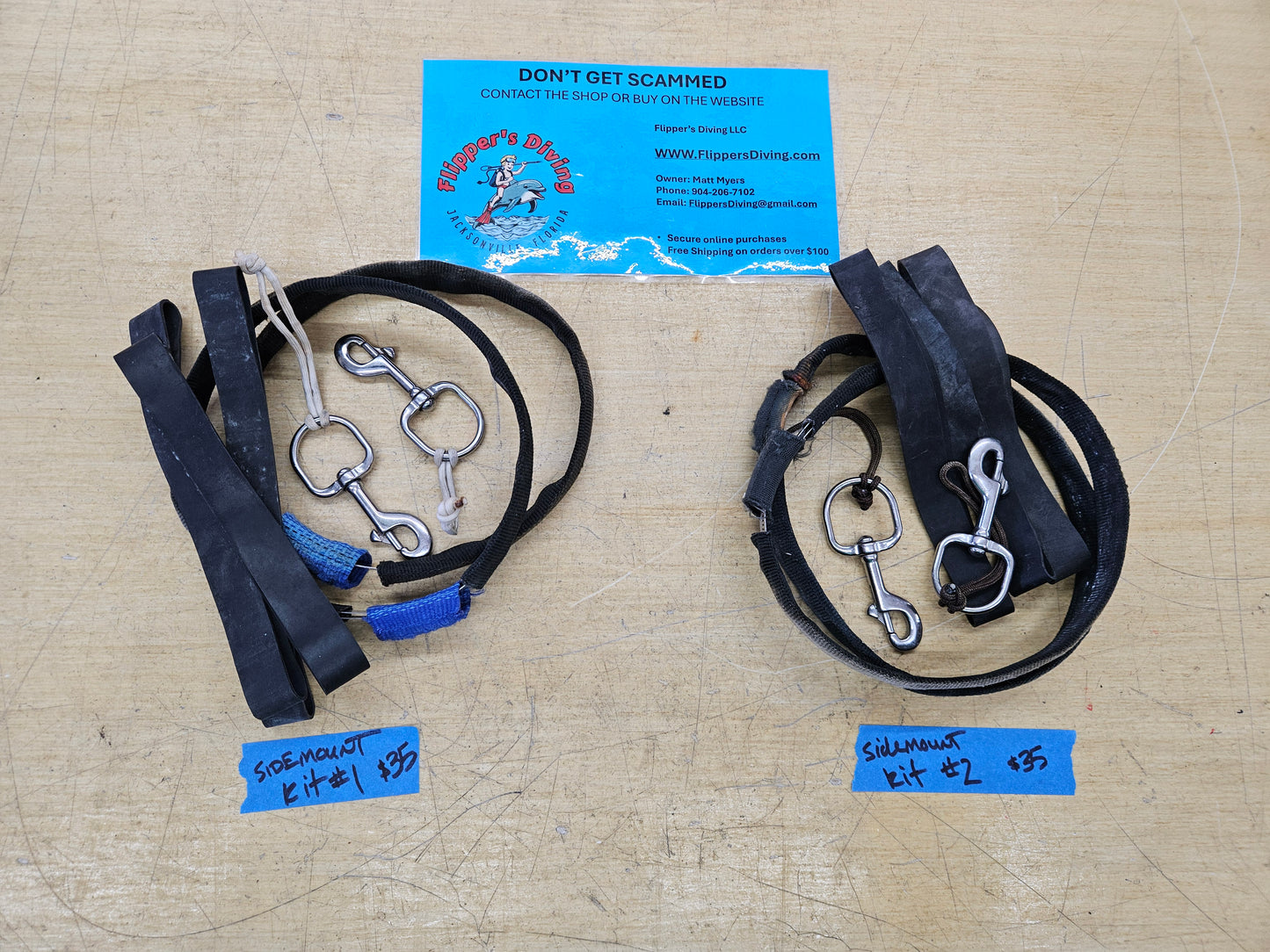 Halcyon Sidemount Rigging Kits