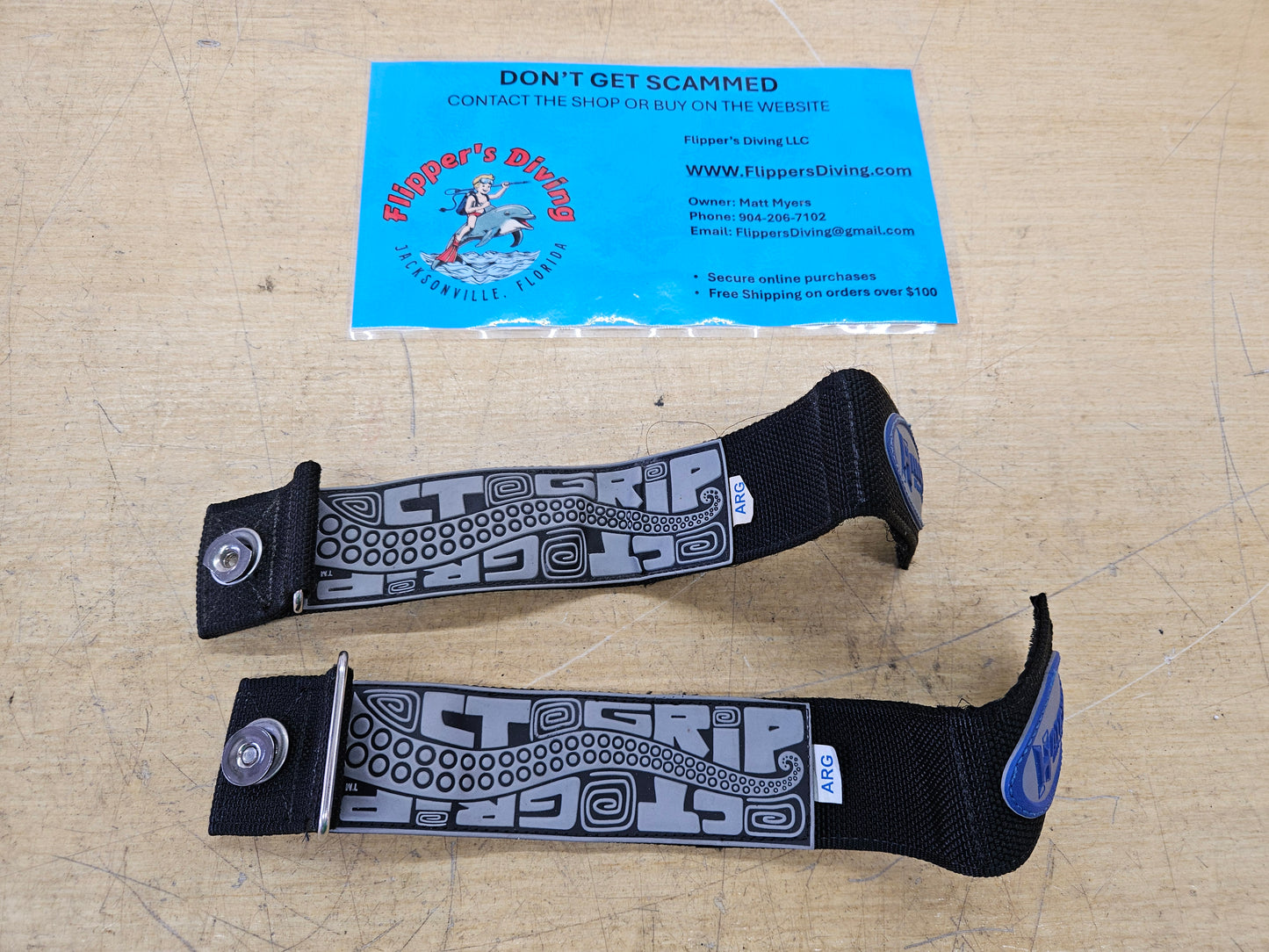 Halcyon Argon Bottle Straps