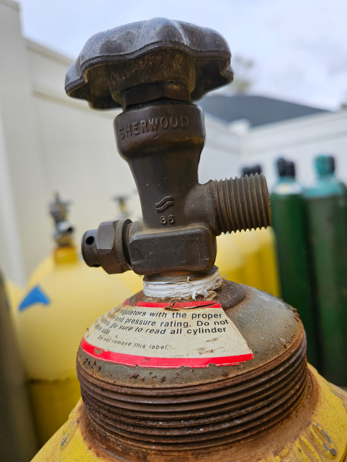 4500psi Gas Storage Bank Bottle