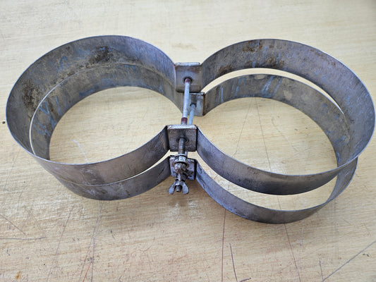 8" Stainless Steel Tank Bands (#3)