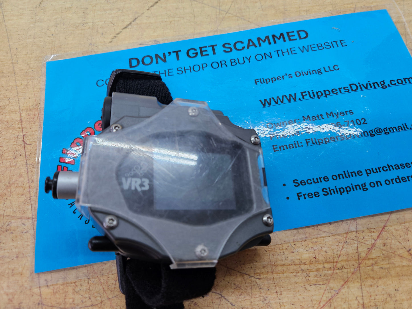 VR3 Tech Diving Computer!