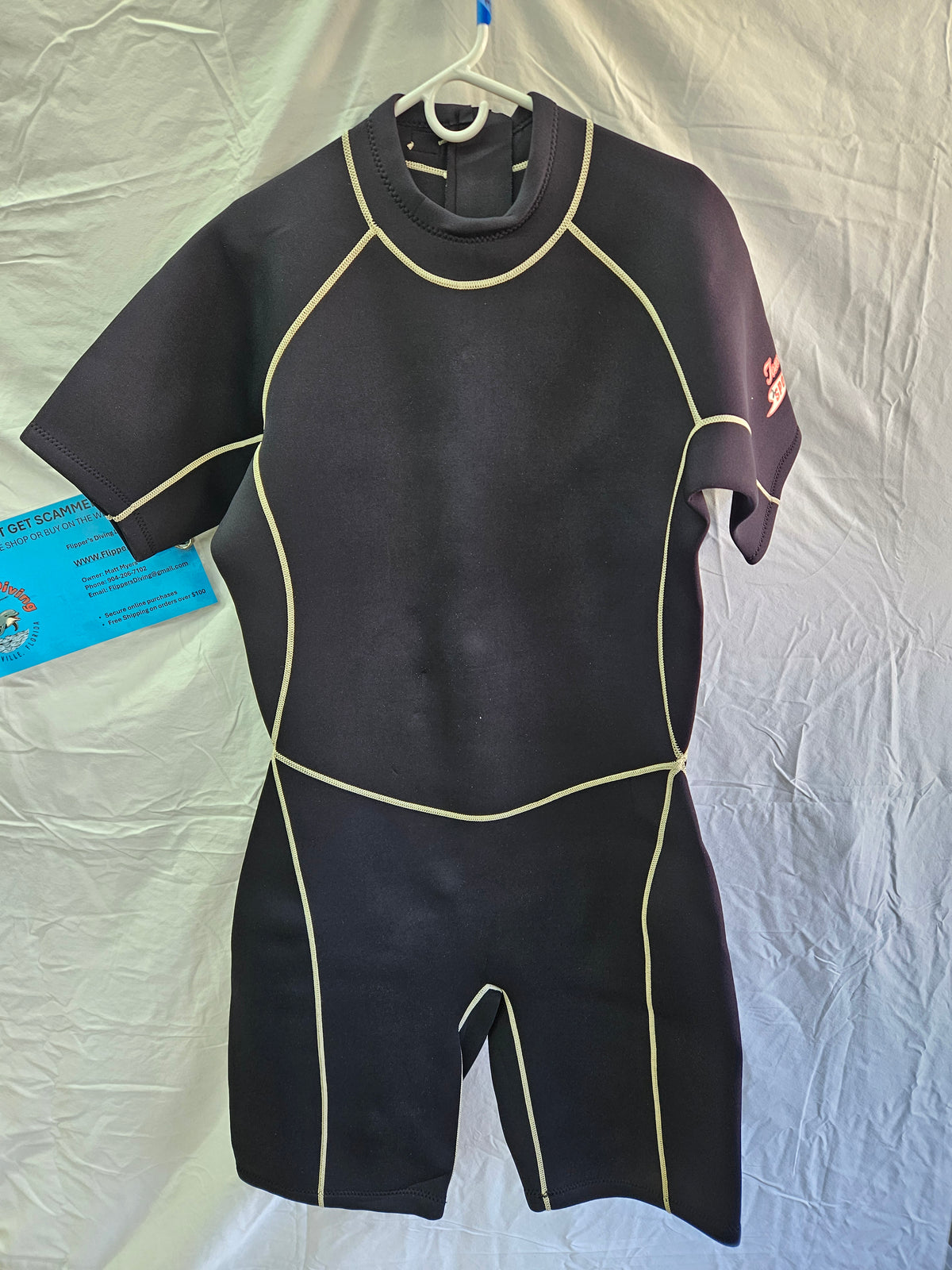 Tommy D Sports 2mm Shorty Wetsuit (2XL)