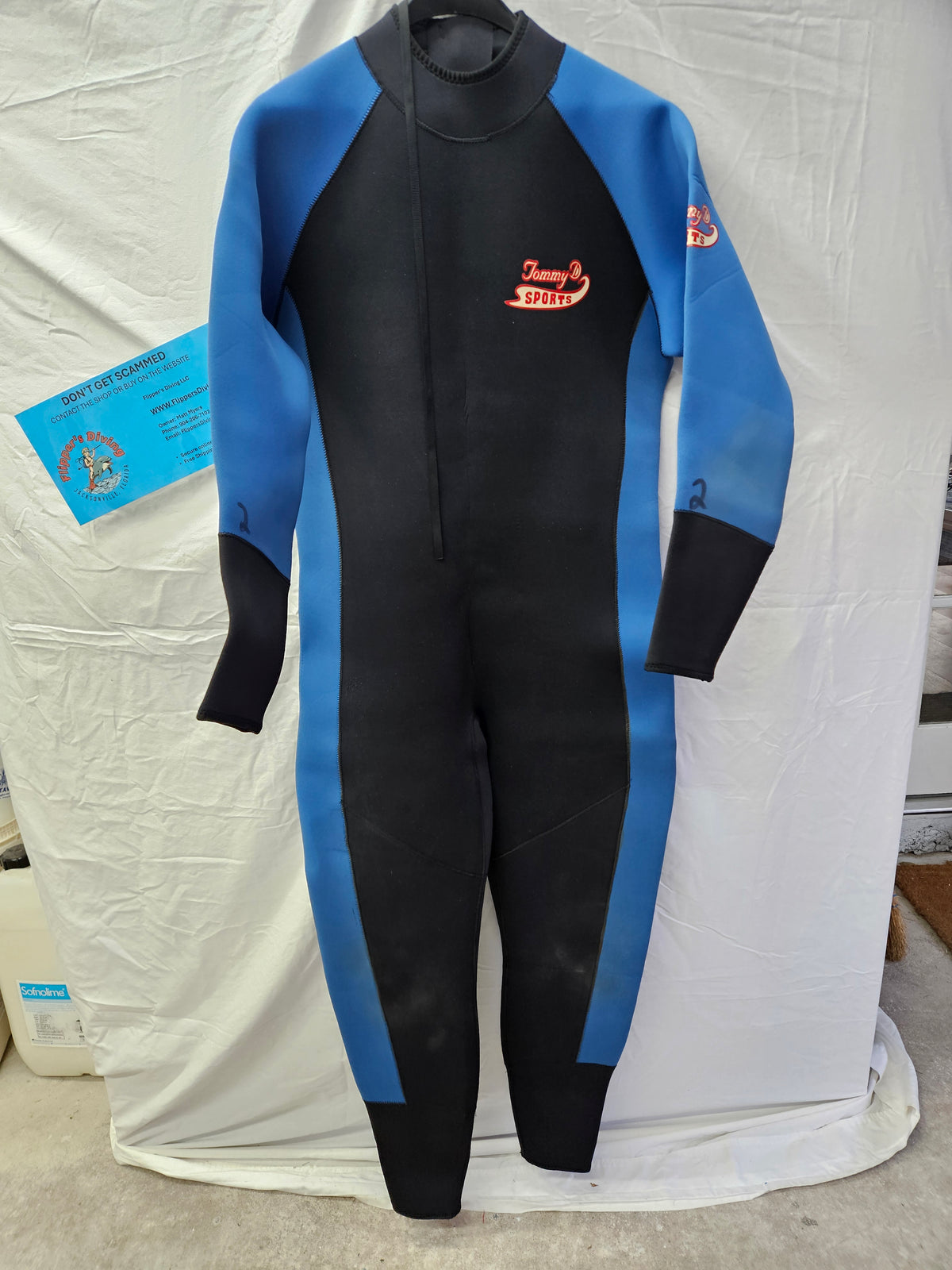 Tommy D Sports 3mm Wetsuit (2XL)