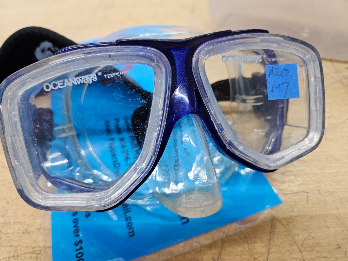 Oceanways "Ocean Star" Dive Mask (M7)