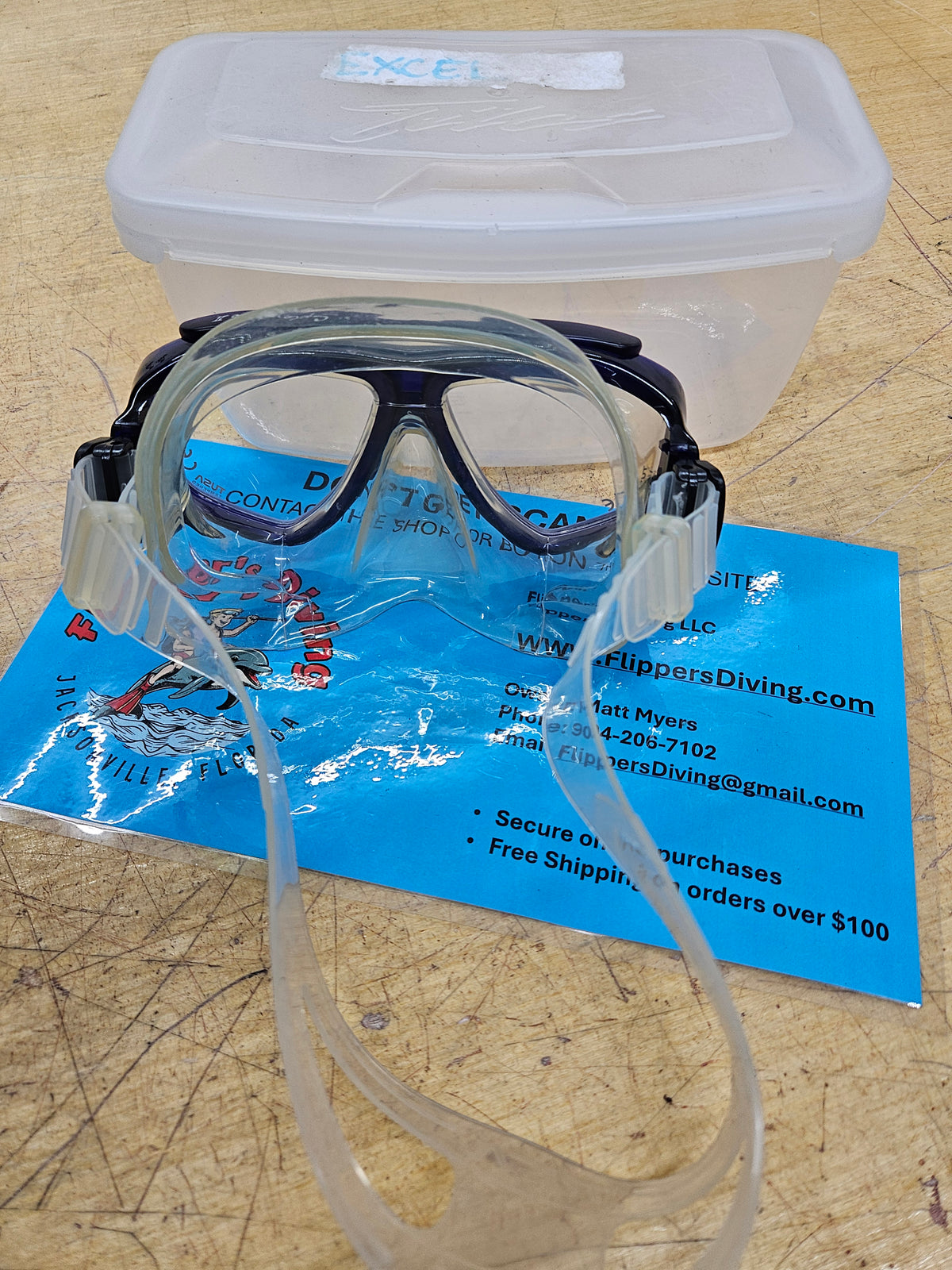 Tusa "Splendive II" Dive Mask (M23)