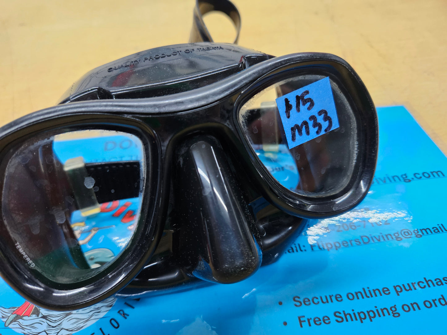 Tusa "Panthes" Dive Mask (M33)