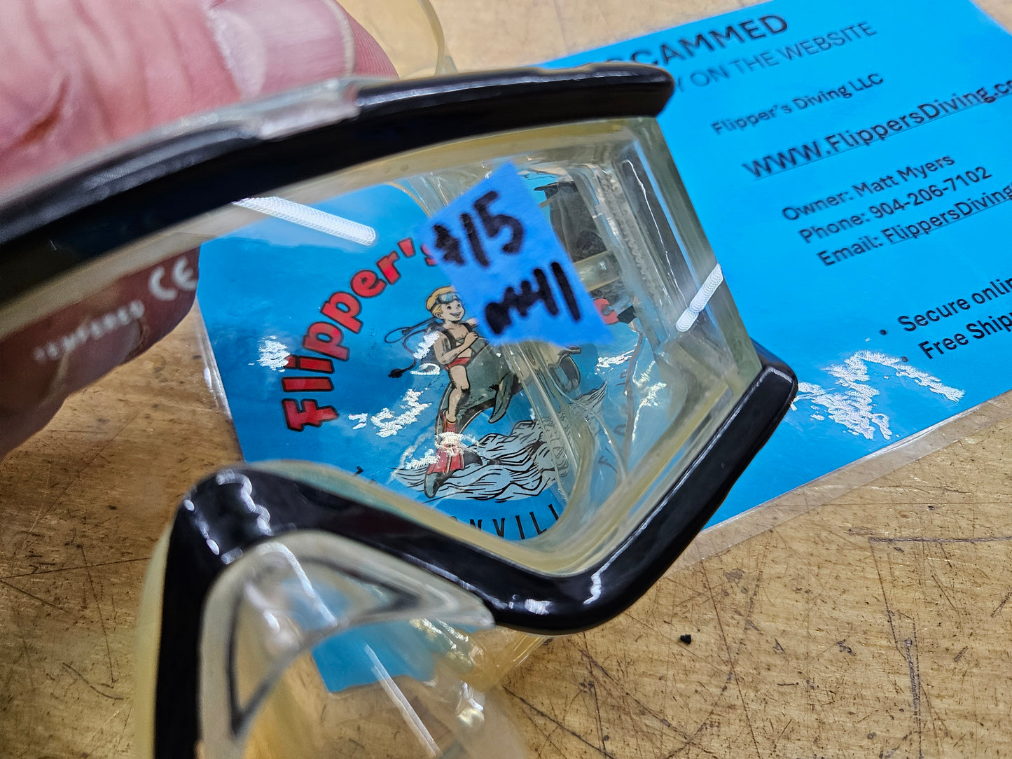 Scubapro "Cyrstal Vu" Dive Mask (M41)