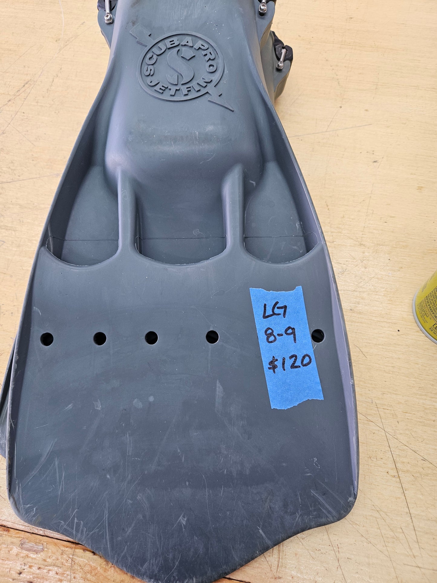 Scubapro Jet Fins (Grey) - LARGE