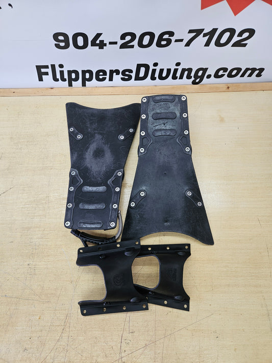 TAC Fins - Indigo Industries (size 8-13)