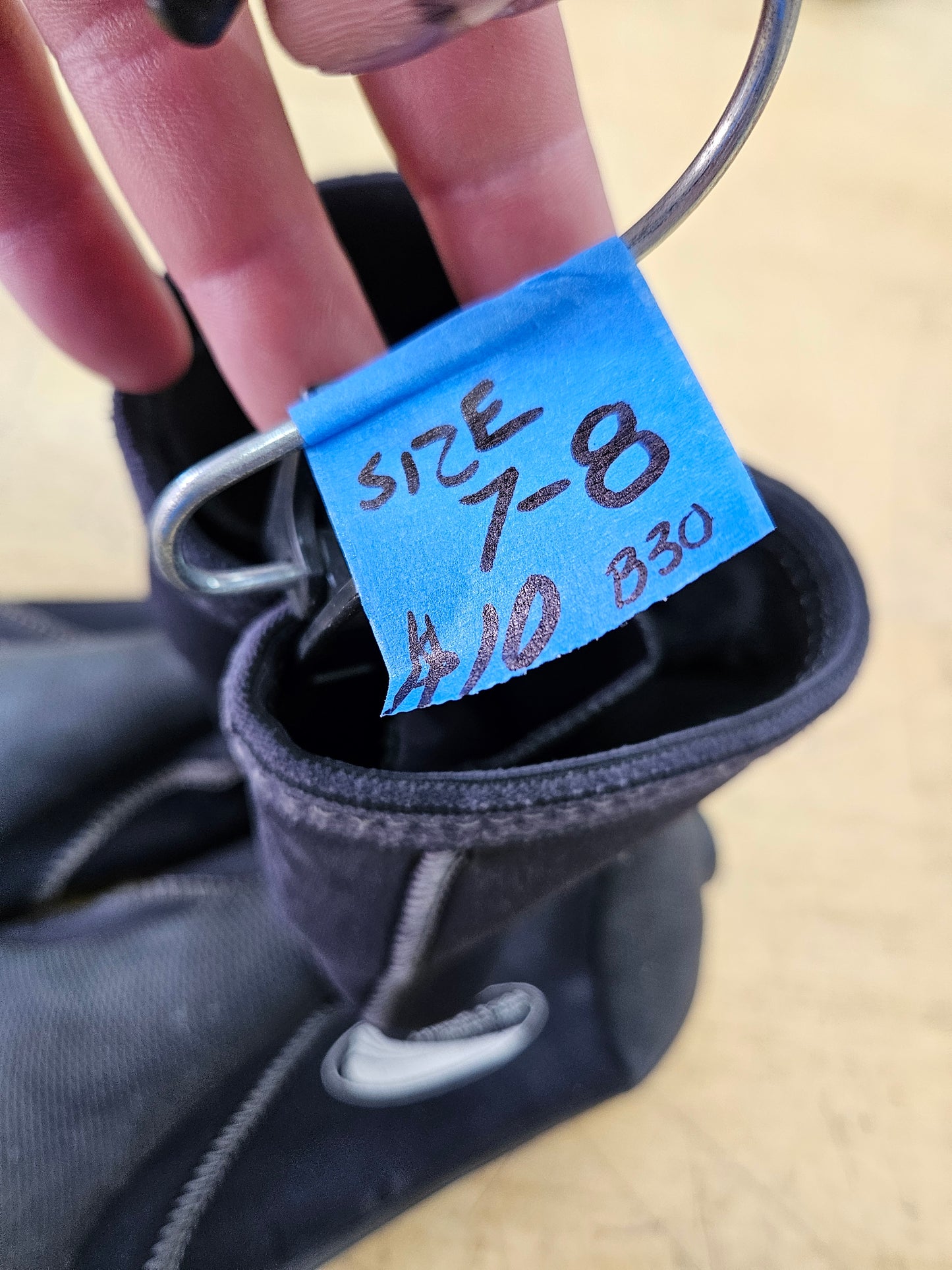 Tsunami Dive Gear 3mm Dive Boots (Size 7-8) #B30