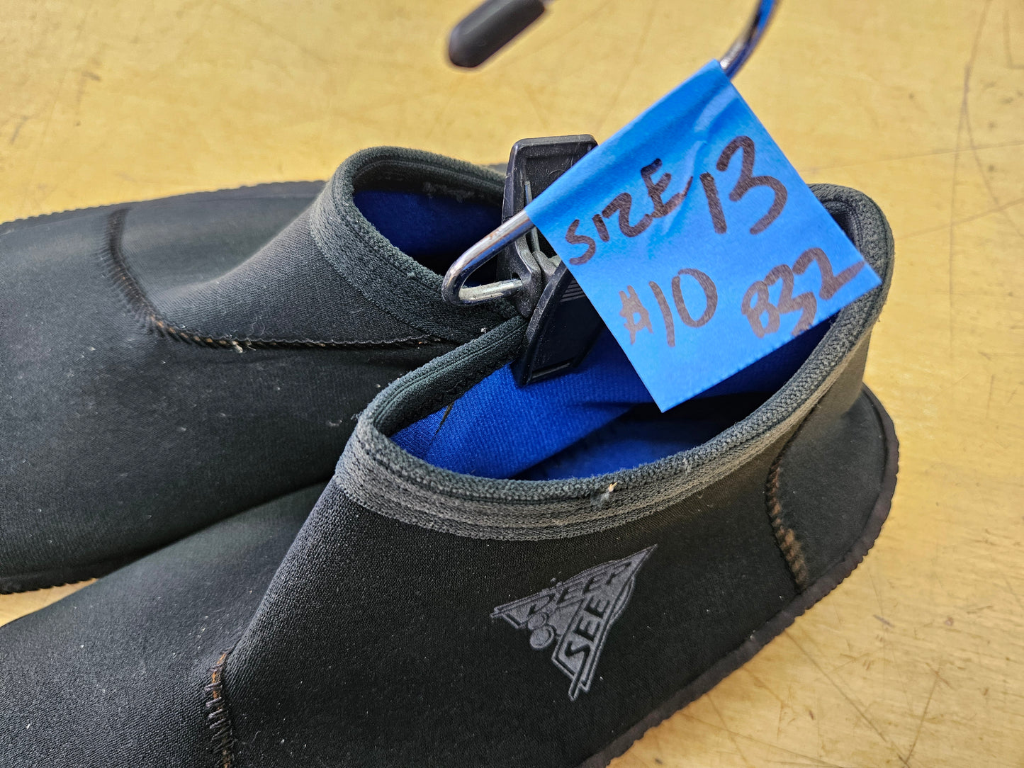 Deep See 3mm Dive Boots (Size 13) #B32
