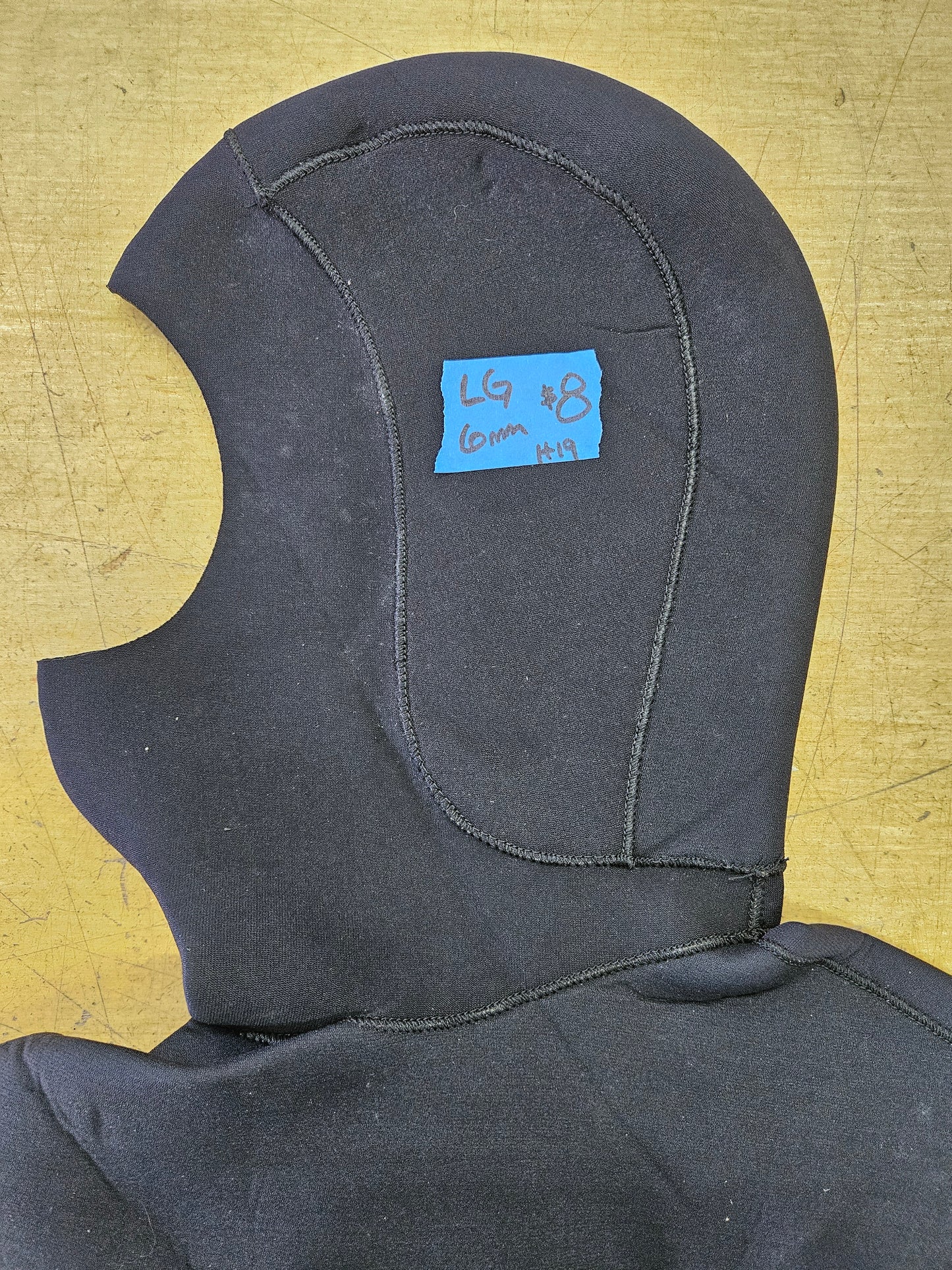 Black 6mm Hood (Large) #H19