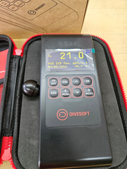 Divesoft Solo 02 Analyzer *NOS*