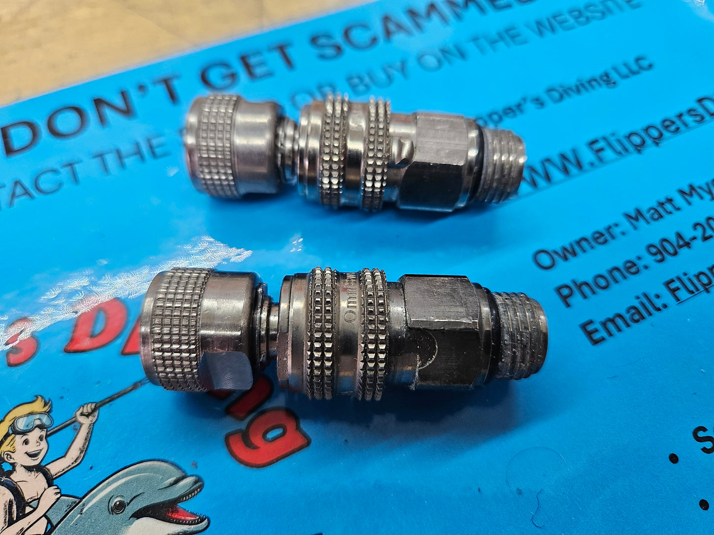 Omni Swivel LP Quick Disconnect (Locking)