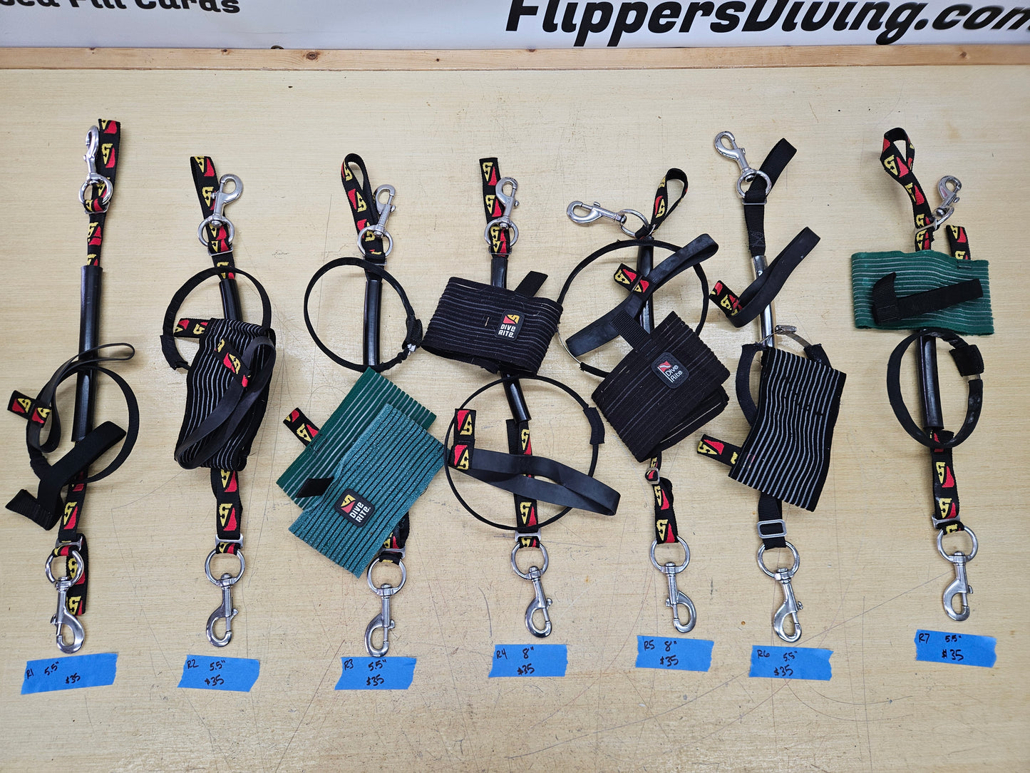 Dive Rite Stage Bottle Rigging