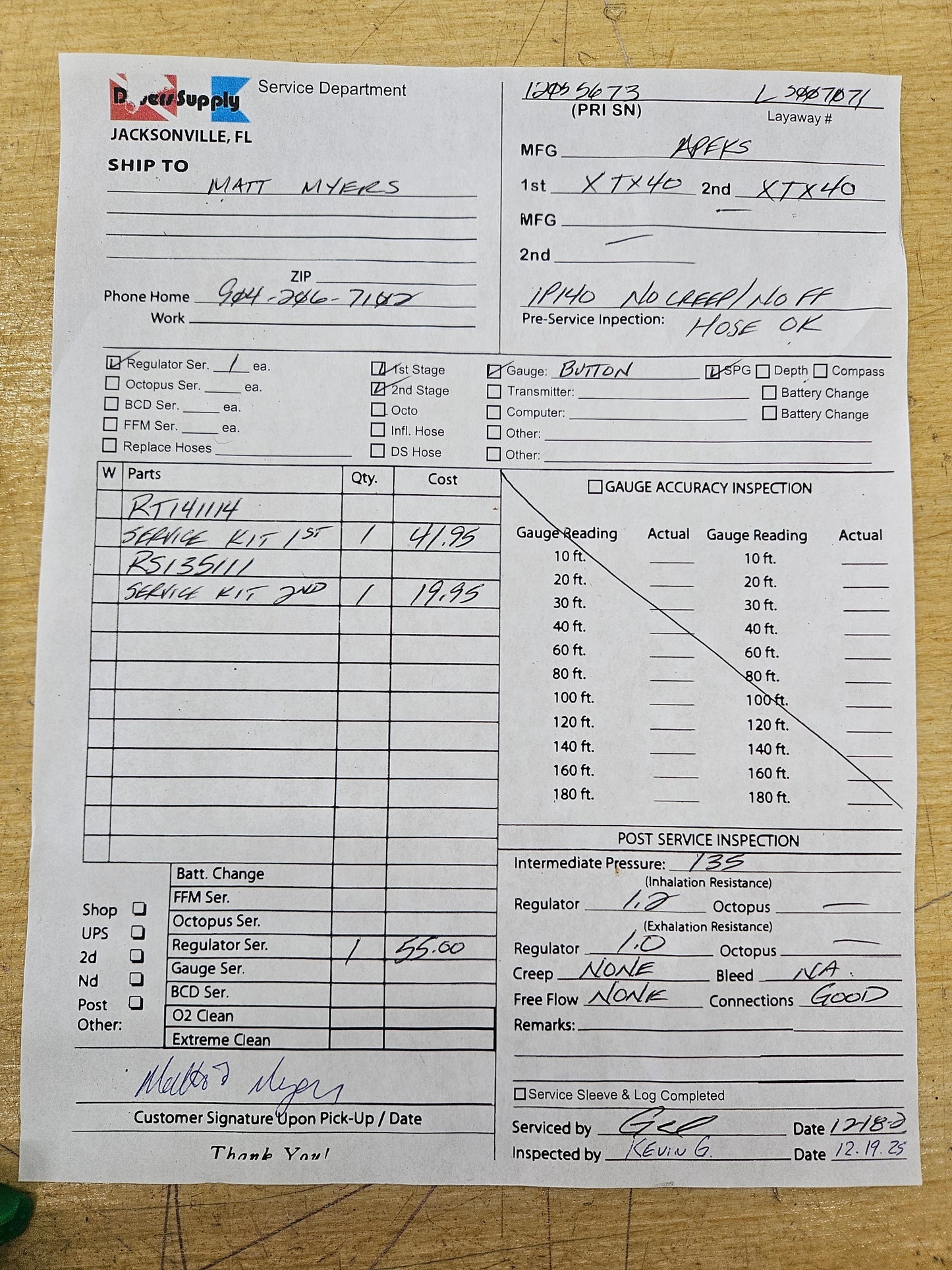 Apeks XTX40 Deco Regulator