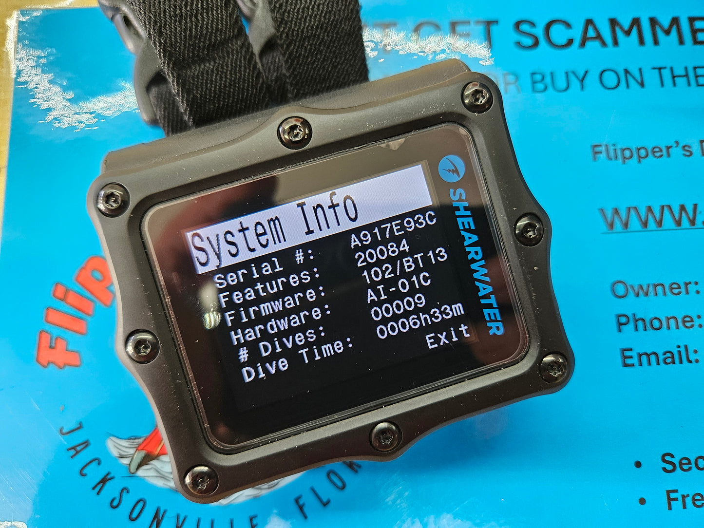 Shearwater Perdix 2 Dive Computer (pre-owned)