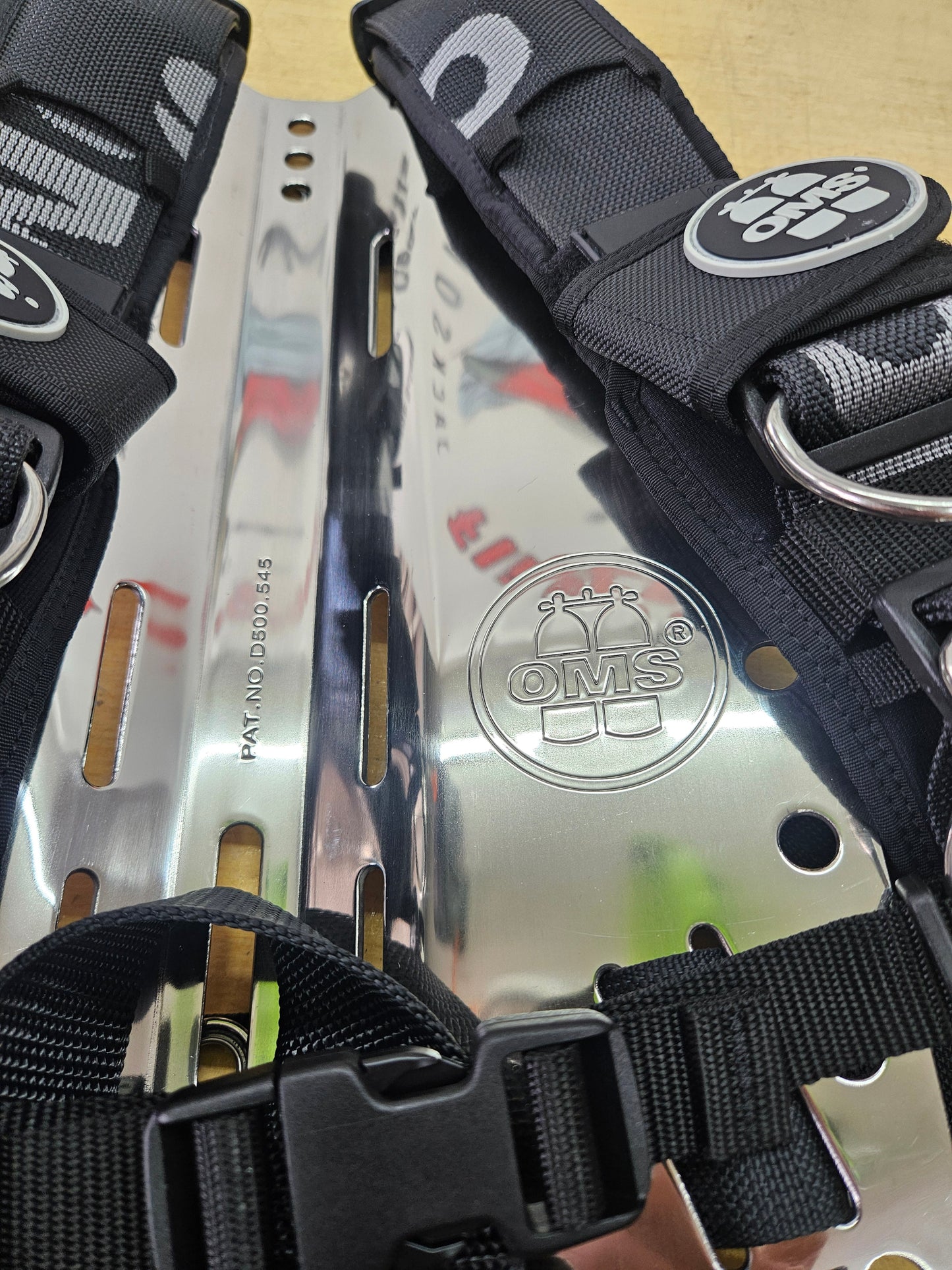 OMS SS Backplate & Comfort Harness System III