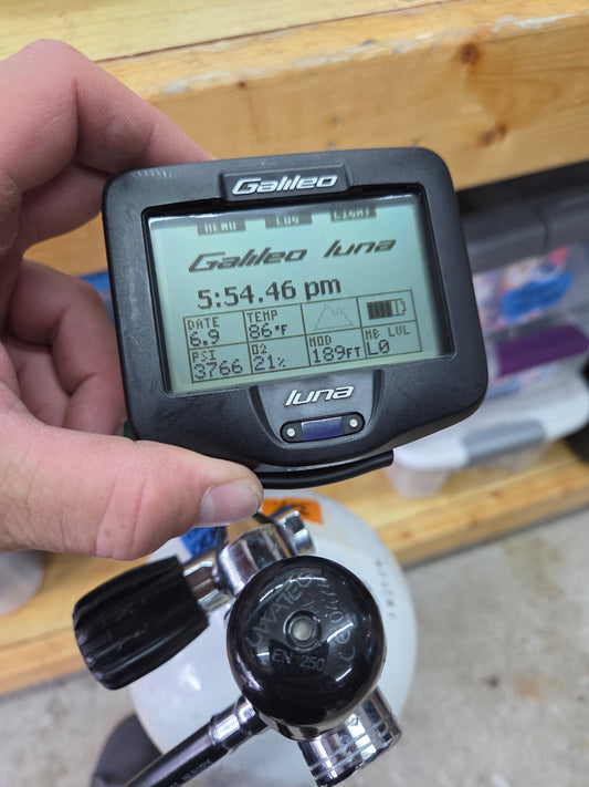 Scubapro Galileo Luna Dive Computer & TRANSMITTER!