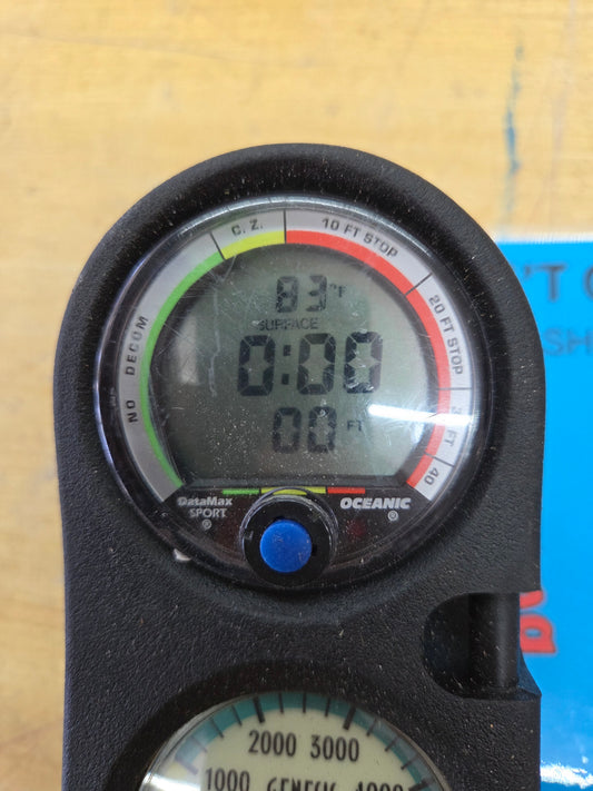 Oceanic Datamax Sport Dive Computer & Console