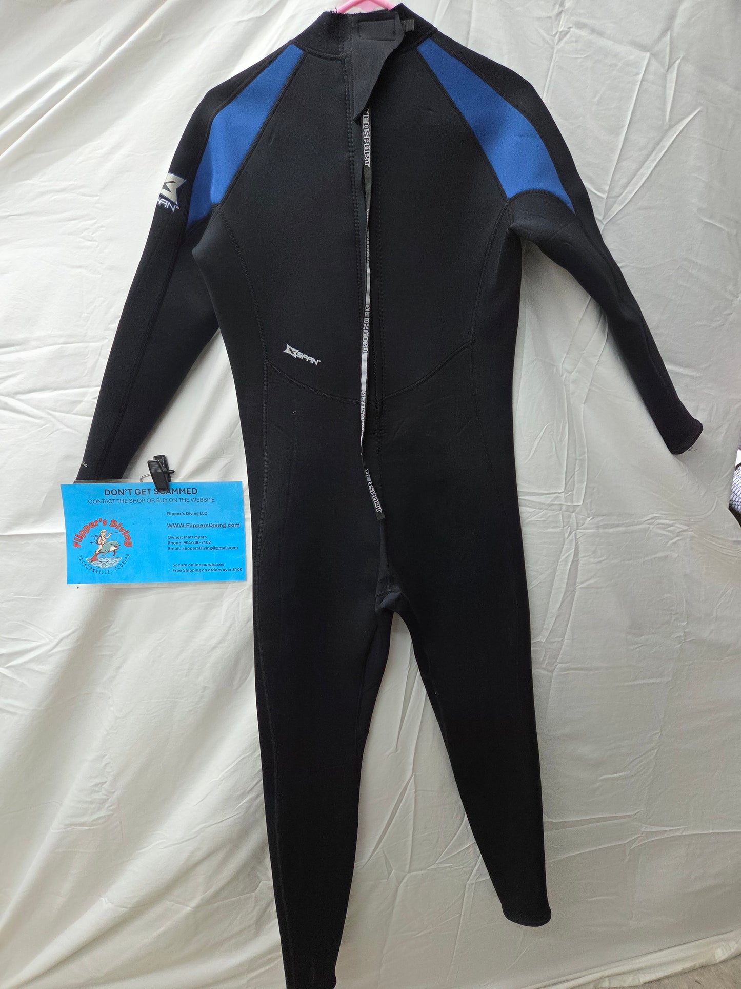 Neosport 3/2mm Full Wetsuit (MEDIUM)