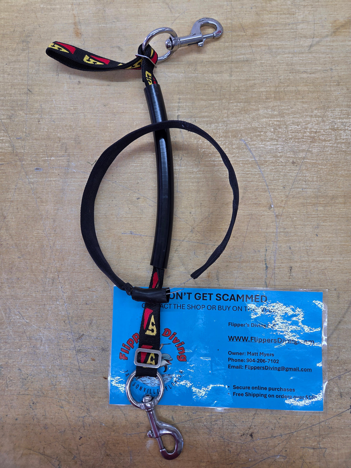 Dive Rite Stage Bottle Rigging