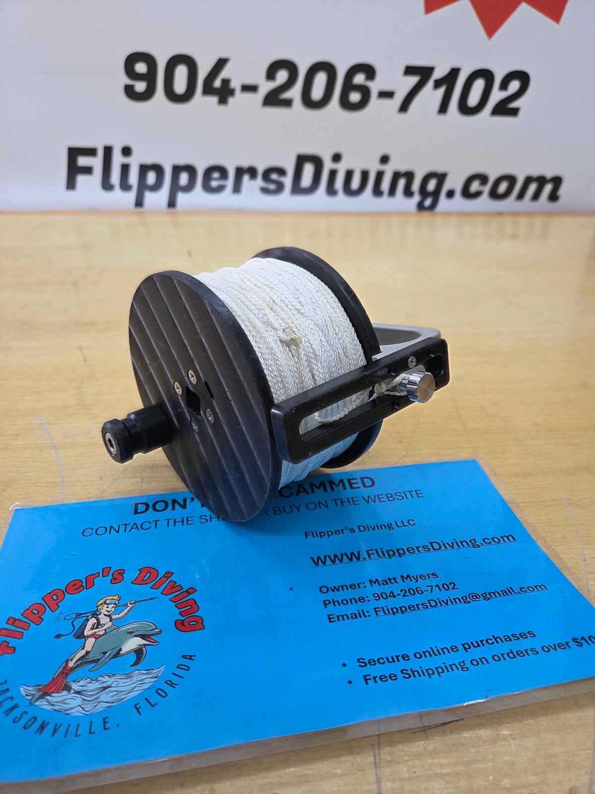 Divesoft 400ft Cave/Wreck Reel