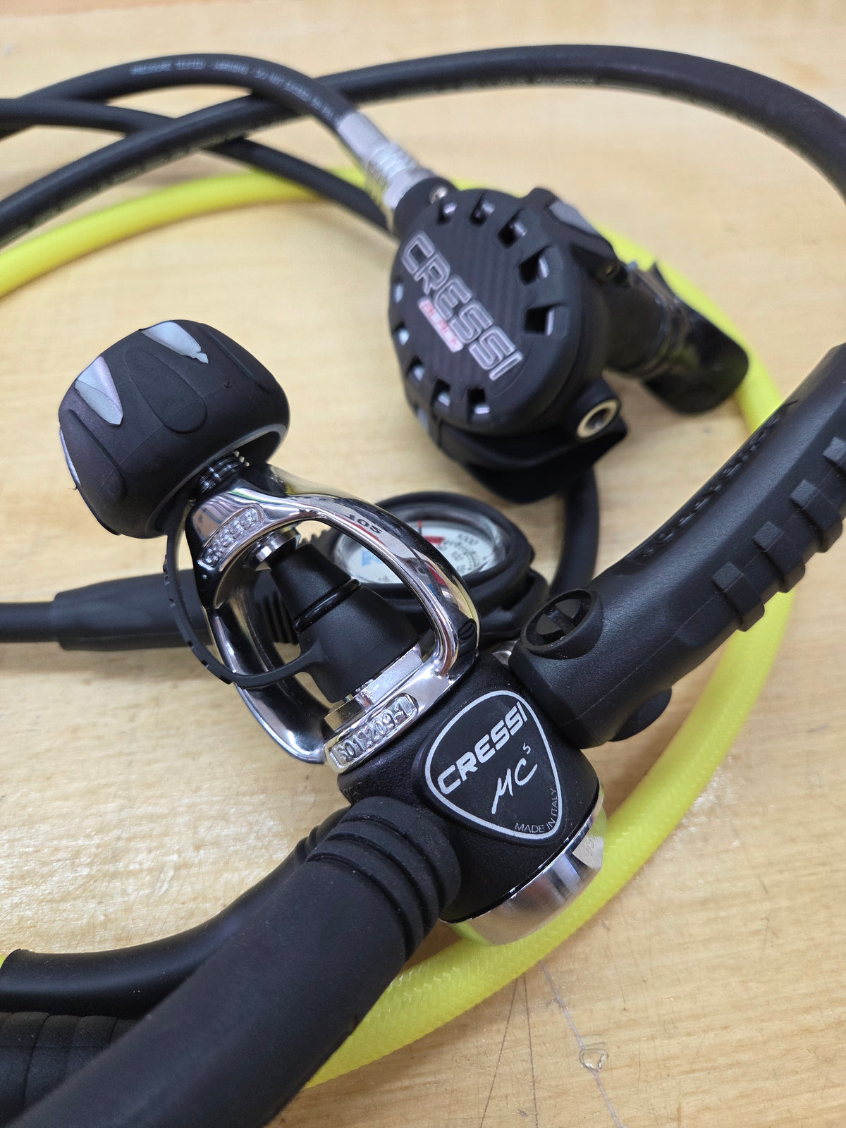 Cressi M3/Black Regulator Set