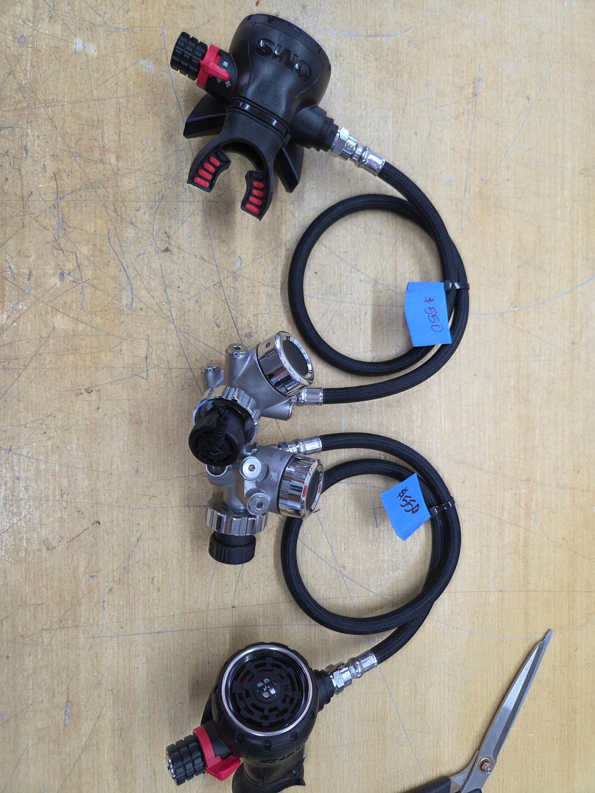 OMS Airstream Regulators (DIN)