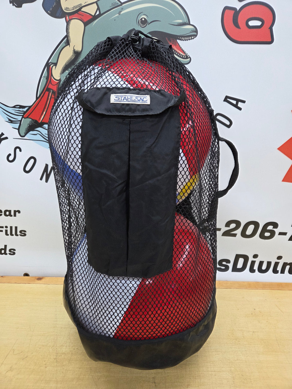 Stahlsac Mesh Backpack Gear Bag