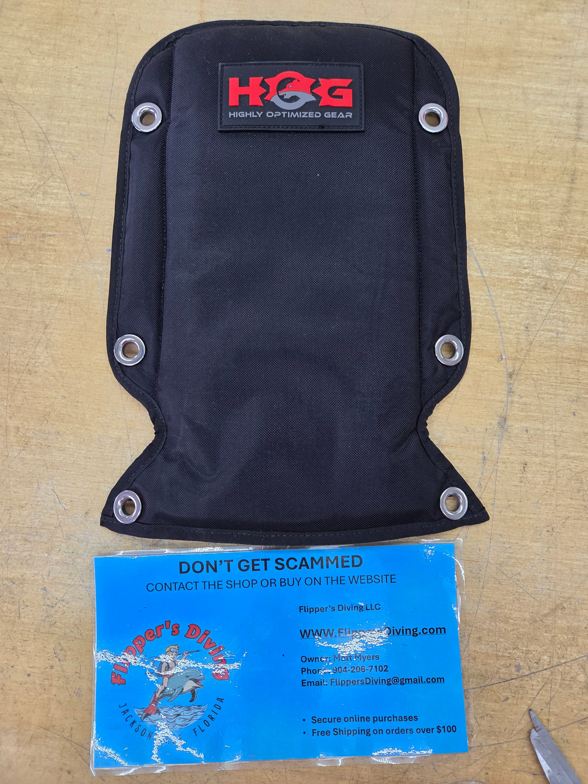 HOG Backlplate Pad