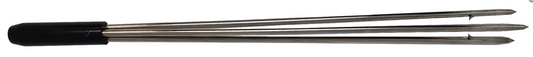 Punta paralizadora de 6 mm con púas de acero inoxidable y base de aluminio