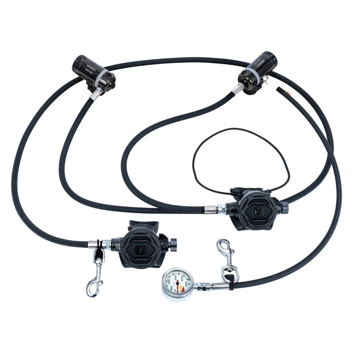 Dive Rite XT1/XT4 Doubles Regulator Package