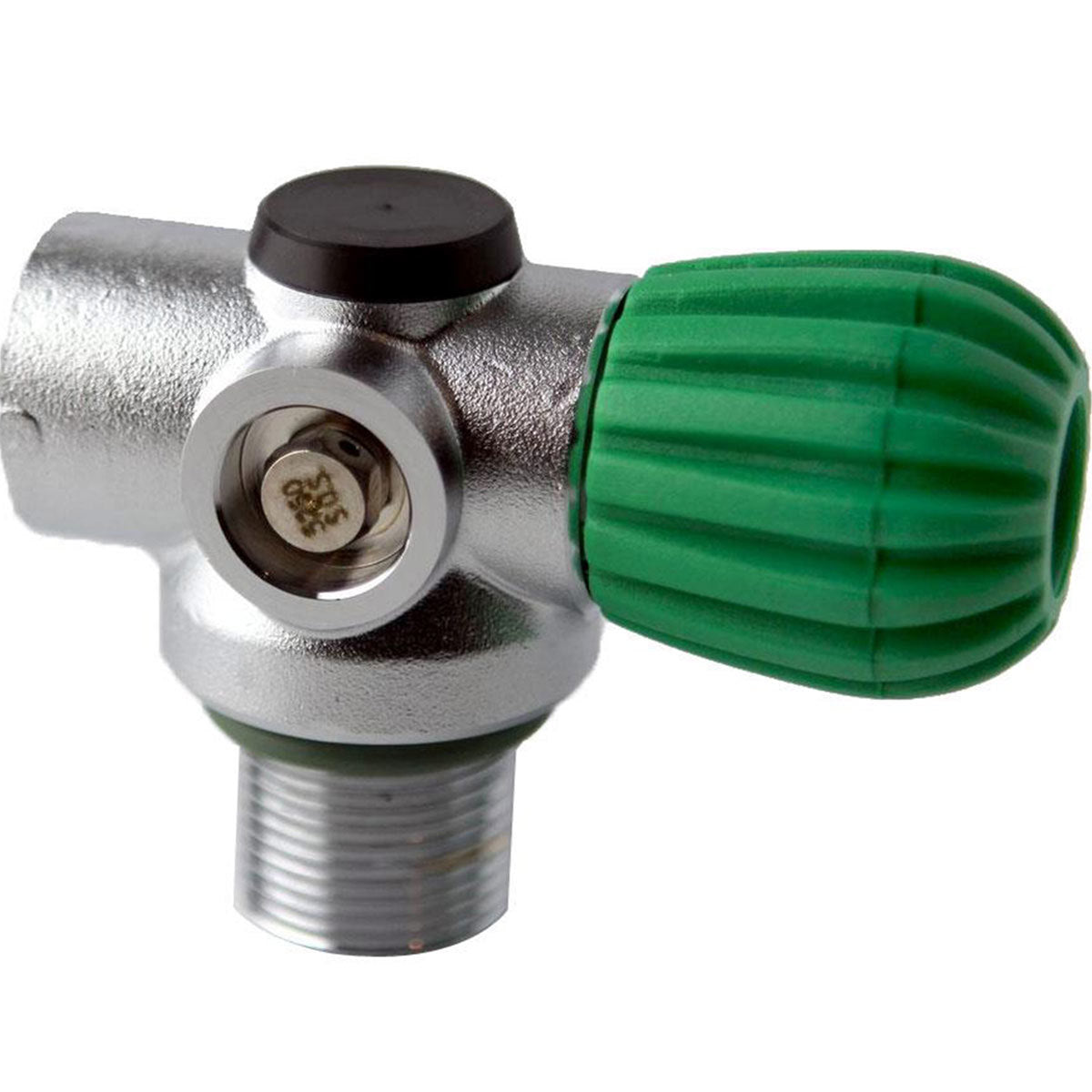 Inline Rebreather Valve - Blue Steel