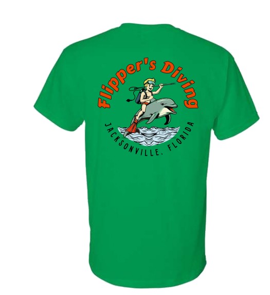 Camiseta de buceo de Flipper