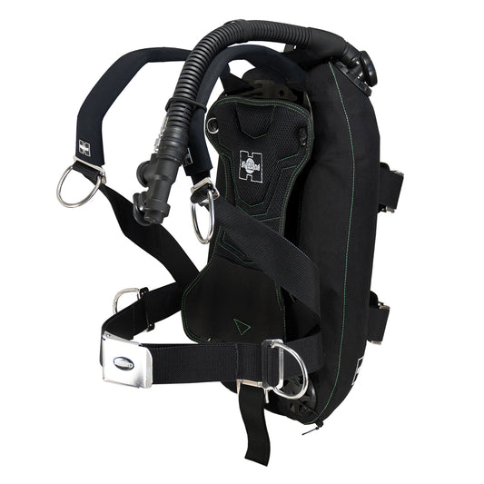 Paquete de viaje Highland BCD: placa trasera, arnés y ala