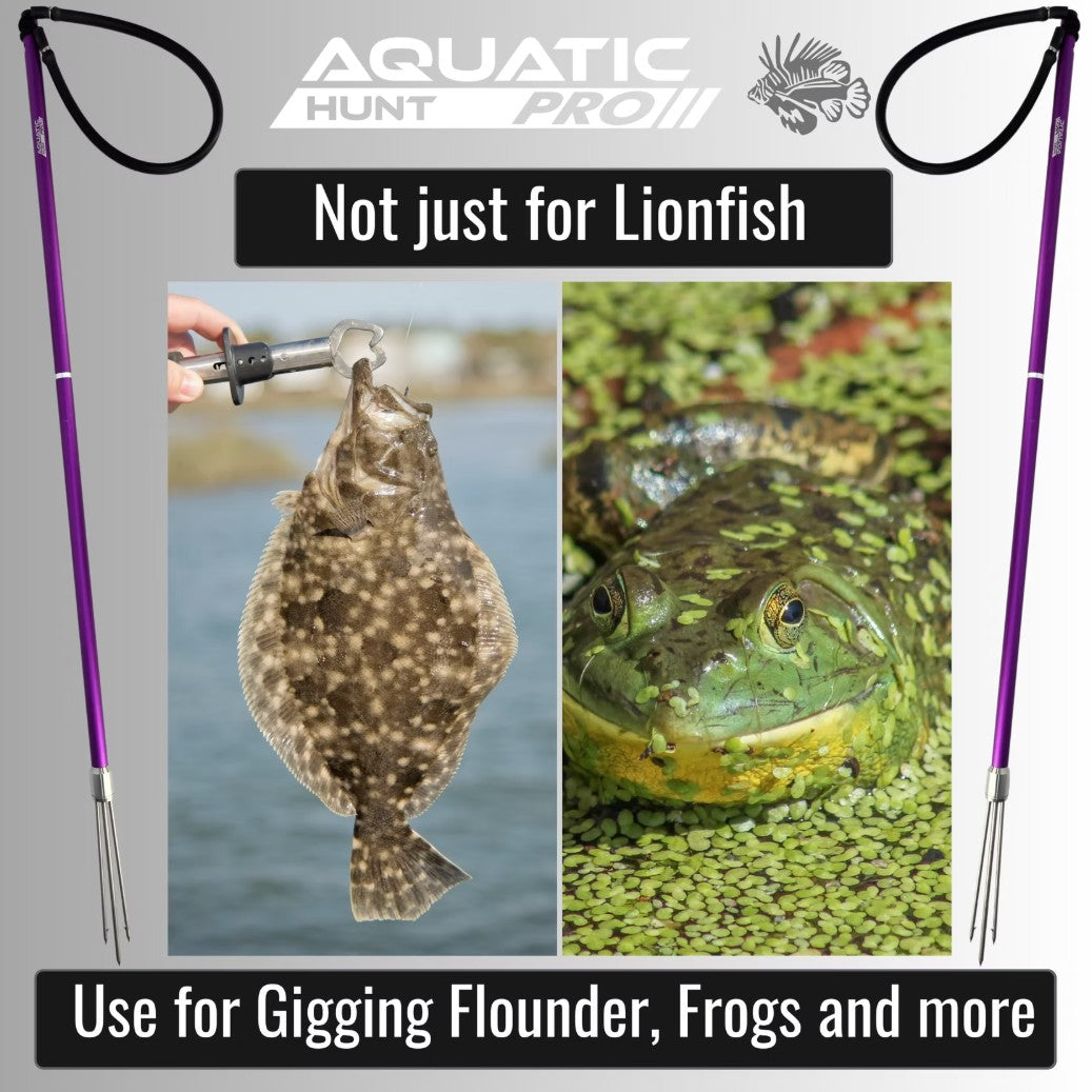 Lanza de caña para pez león Aquatic Hunt de 36"