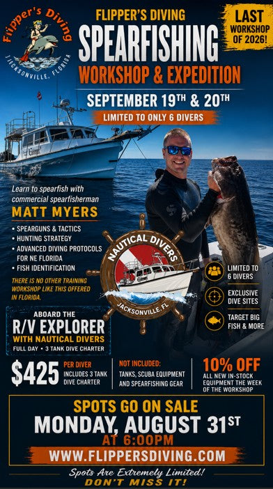September 19th/20th Spearfishing Expedition & Workshop