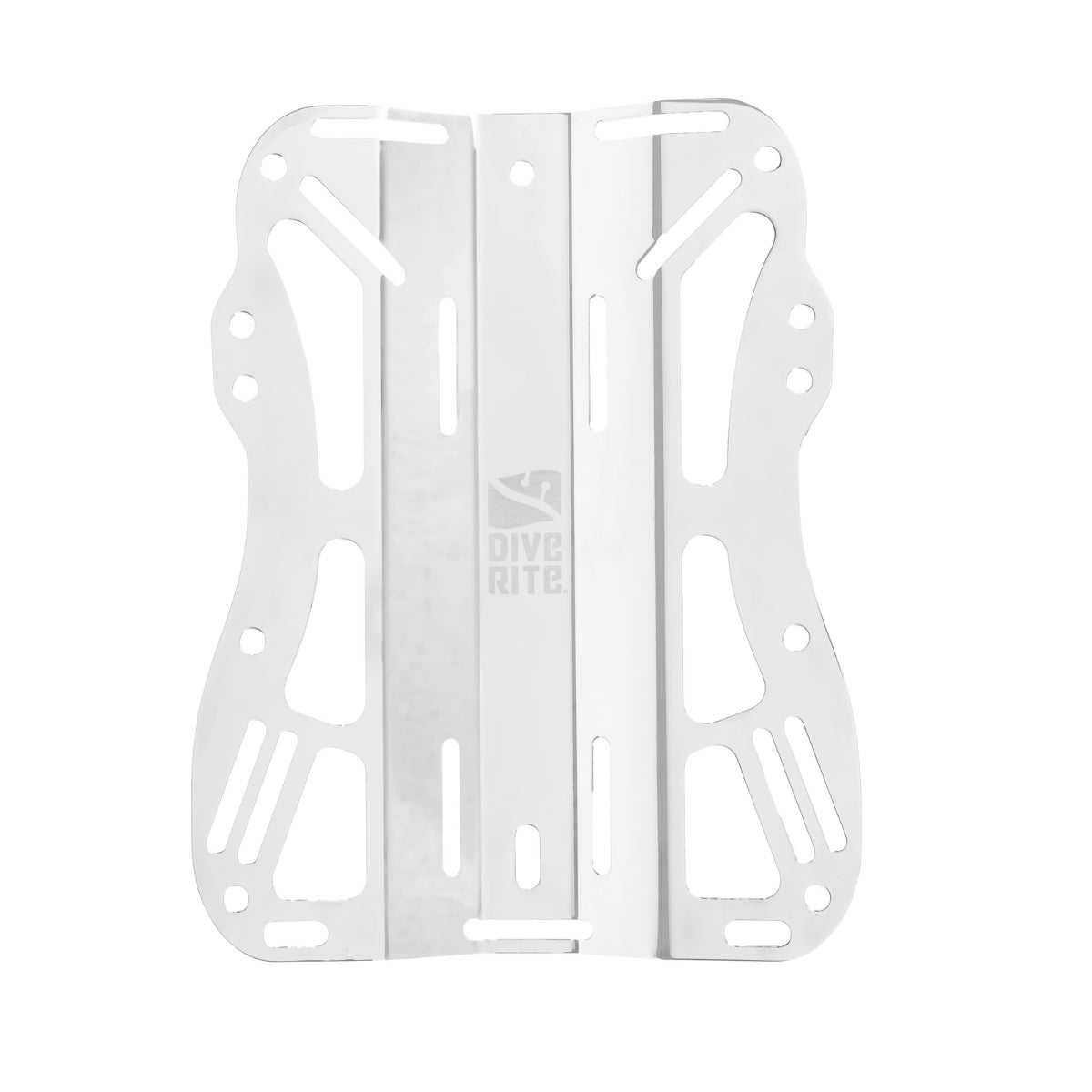 SHORT Dive Rite Stainless Steel Lite Backplate