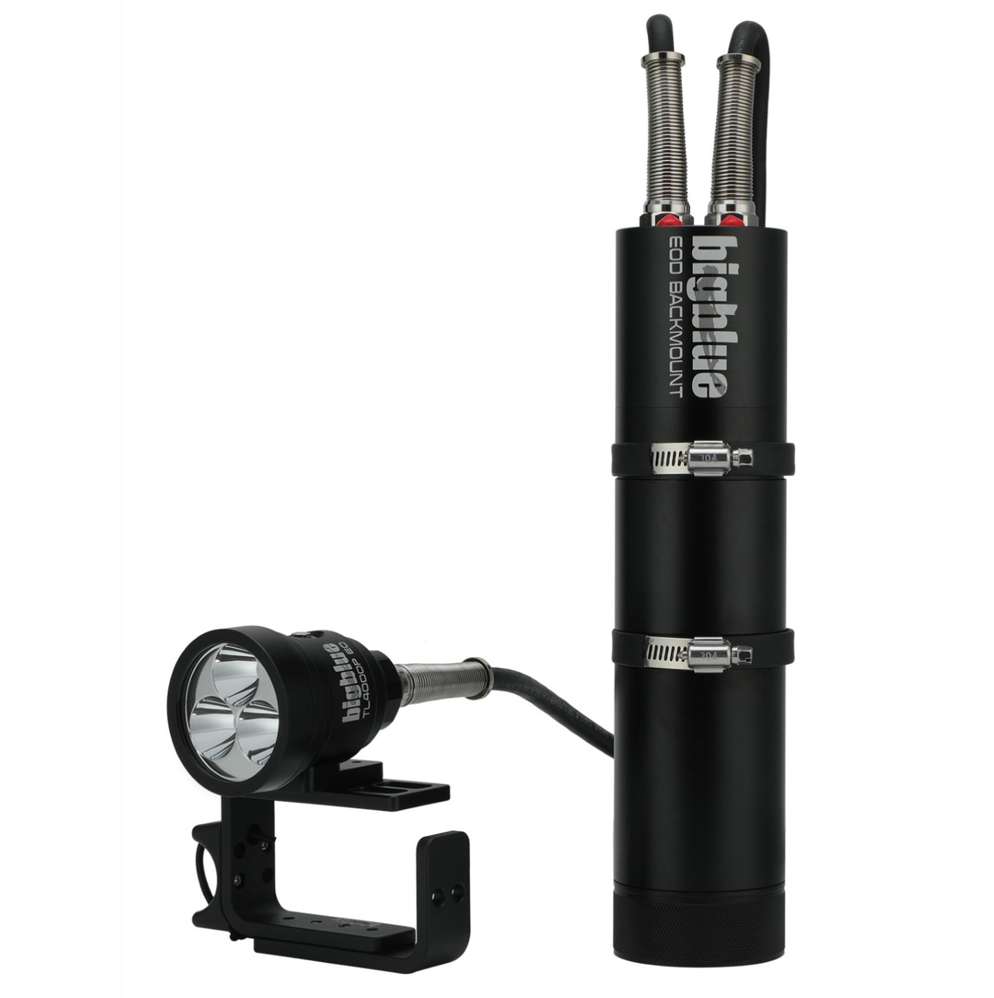 Big Blue TL4000P Tech Light - Dual Outlet Canister Light
