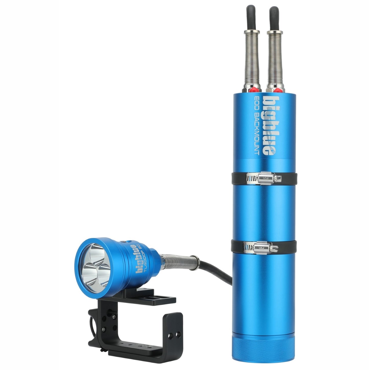 Big Blue TL4000P Tech Light - Dual Outlet Canister Light
