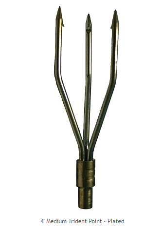 4" Trident Stainless Steel Tip (6mm)