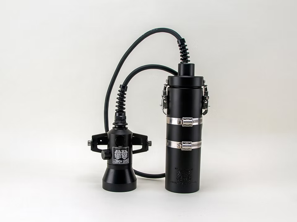 Luz LED de bote con foco variable de 32 W de Light Monkey